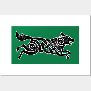 Celtic Wolf IV Posters and Art